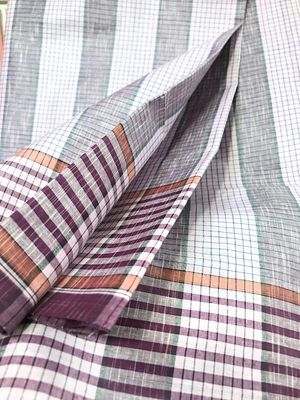 Cotton Lungi Classic Check Pattern Sirajganj Cotton Lungi:_img_3