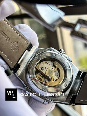 PATEK AUTO SKELETON BLACK BELT BLACK DIAL_img_4