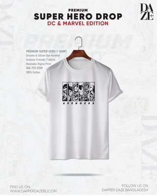 SH44 Super Hero Combo T-shirt_img_1
