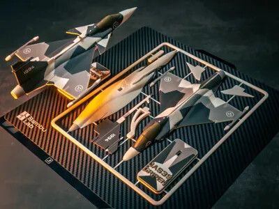 JAS39 GRIPEN Plane Kit Card_img_0