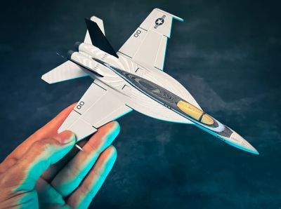 Top Gun Maverick F/A-18 Super Hornet – 3D Kit Card Model_img_2