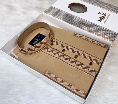PREMIUM EMBROIDERY PANJABI || 🩵✨_img_1