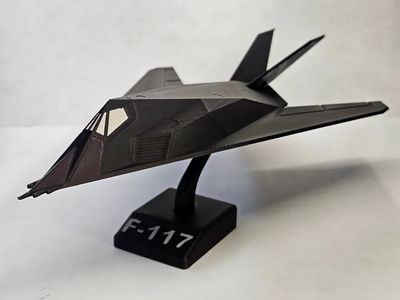 F-117 Stealth Fighter Kit Card – Snap-Fit Jet Model_img_3