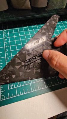 F-117 Stealth Fighter Kit Card – Snap-Fit Jet Model_img_7