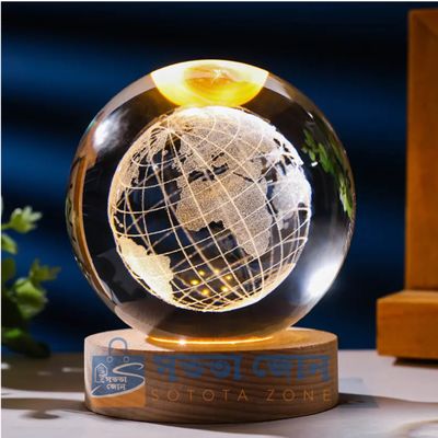 Multi Color Changing LED 3D Crystal Ball -Color Variations_img_10