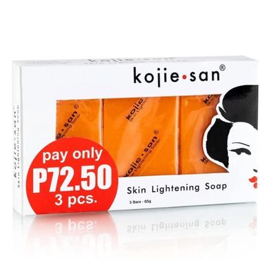Kojie San Facial Beauty Soap 3 Bars Per Pack (65g)_img_1