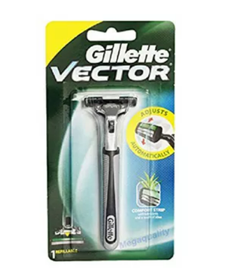 Gillette Vector Plus Shaving Razor each_img_0