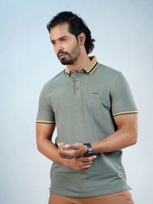 Mens Premium Refined Polo T-shirt-Ice Bera
