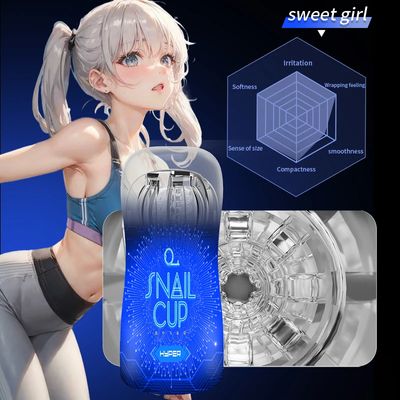 Soft Transparent Male Masturbator Cup, Sucking Male Penis Trainer,Sex Toys Adult Goods for Men_img_8