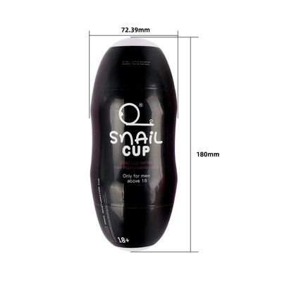 Soft Male Masturbator Cup Dual Channel Oral Sex Pussy Vagina Male Masturbator,Penis Trainer, Sex Toys Adult Goods for Men_img_4