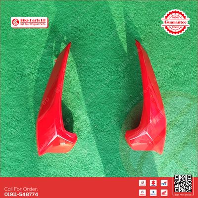 Headlight Kan for TVS Raider 125cc (Red Colour) bike._img_0