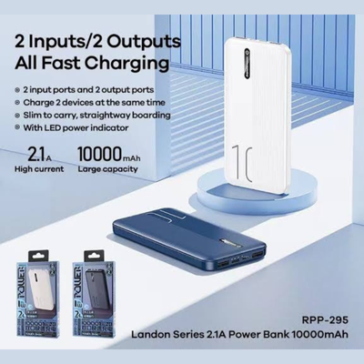REMAX RPP-295 Power Bank 10000mAh | Mini Fast Charging Power Station_img_1