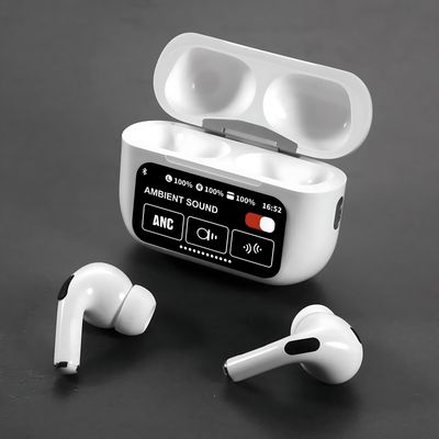 🎧 A9 Pro ANC Touch Screen Display Earbuds – White_img_1