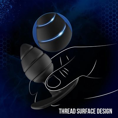 Anal Plug Soft Silicone Butt Plug,Sex Toys for Women Men Gay, Prostate Massager Erotic Adult Games S/M/L_img_3
