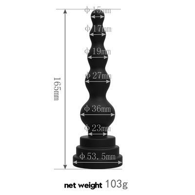 Silicone Anal Beads Anal Plug Butt Plug Anus Stimulation Prostate Massage,Sex Toys for Women Men Gay Anal Dilator Sex Shop_img_1