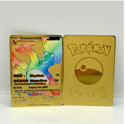 55 Pcs Pokemon Golden Cards Gold Foil Set English Version_img_5