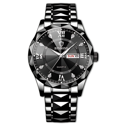 BINBOND 2521: Luxury brand Luminous quartz watch