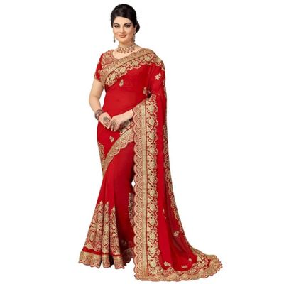 Embroidery & Sequence Work Party saree_img_0
