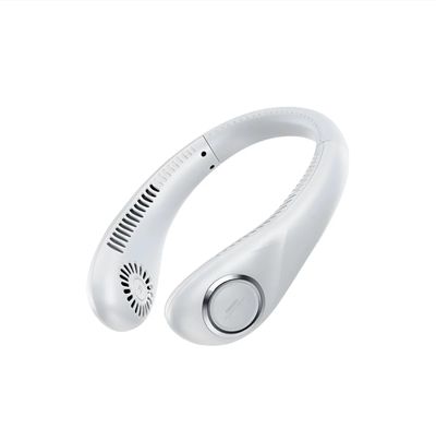 Remax F23 Icying Series Bladeless Neckband Fan – White_img_0