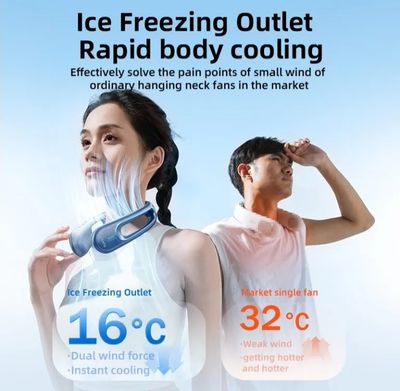 RTAKO GBF001 Ice Breeze Neck Hanging Fan_img_1