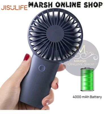 🛒JISULIFE F2B Portable Handheld Fan 4000mAh Rechargeable