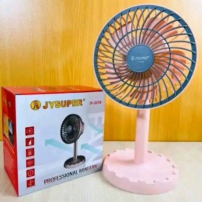 JY SUPER Rechargeable Mini Table Fan_img_1