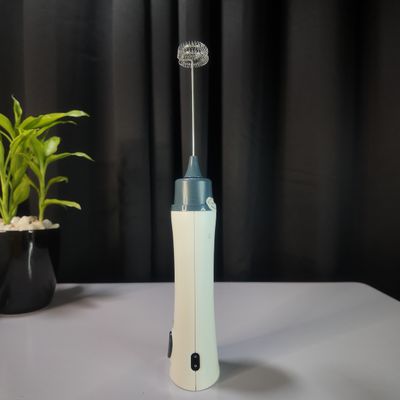 Rechargeable Eggbeater Handheld Stainless Milk Frother Foamer Blender Coffee Mixer with Charging Cable_img_1