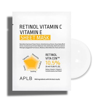 APLB Retinol Vitamin C Vitamin E Sheet Mask 25ml_img_0
