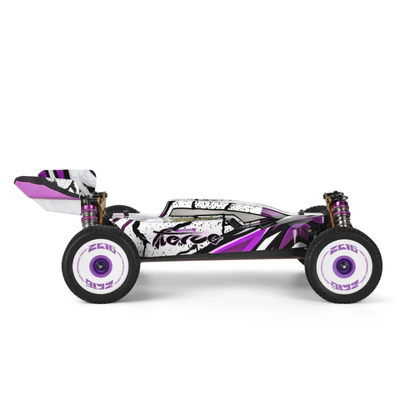 WLtoys 124019 RC Car,1/12 Scale 2.4GHz Remote Control Car,4WD 60km/h High Speed Racing Car,Off-Road Buggy Drift Car RTR with Aluminum Alloy Chassis,Zinc Alloy Gear and 1 Battery_img_2