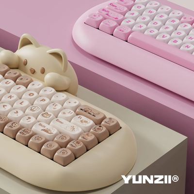 YUNZII C68 Hi-Fi Tri Mode Mechanical Keyboard_img_2