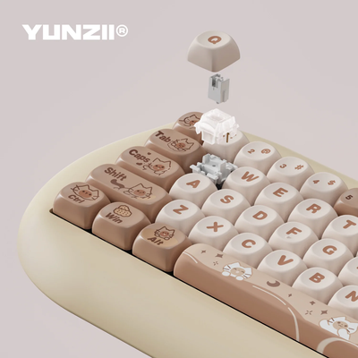 YUNZII C68 Hi-Fi Tri Mode Mechanical Keyboard_img_4
