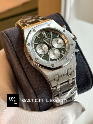 AP CHRONO CHAIN OLIVE GREEN DIAL