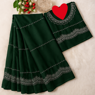 সেলফ শাড়ি কম্পিউটার এমব্রয়ডারি কাজ_img_5