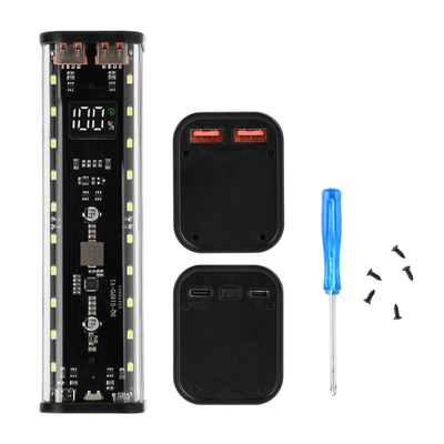 Fast Charging 8pcs 18650 Battery Power Bank Case with LED Light_img_2