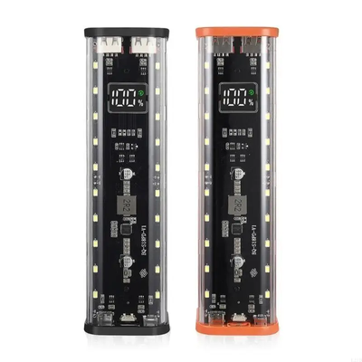 Fast Charging 8pcs 18650 Battery Power Bank Case with LED Light_img_3