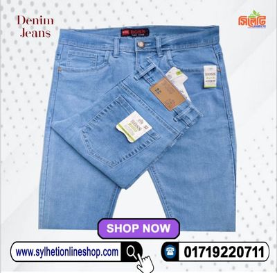 BOSS Delaware Slim Fit Jeans Light Wash Blue_img_2