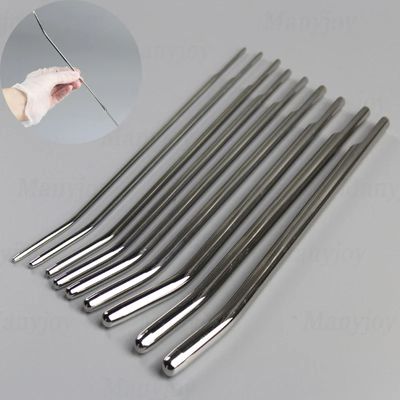 Stainless Steel Penis Plug Male Urethral Sound Dilators Erotic Horse Eye Stick Adult Sex Toys for Men Gay Urethral Stimulation_img_0