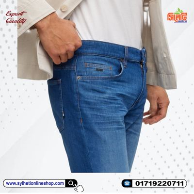 BOSS Delaware Slim Fit Jeans Wash Blue_img_2