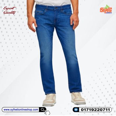BOSS Delaware Slim Fit Jeans Wash Blue_img_3