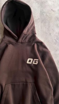 Brown oversized hoodie