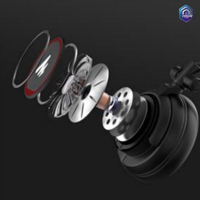 Maono AU-MH501 Professional Studio Monitor Headphone, Over Ear With 50mm Driver For Gaming, DJ, Studio, And Microphone Recording_img_3