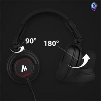 Maono AU-MH501 Professional Studio Monitor Headphone, Over Ear With 50mm Driver For Gaming, DJ, Studio, And Microphone Recording_img_5