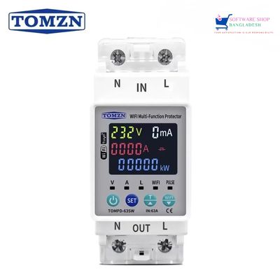 TOMZN TOMPD-63SW WiFi Smart Circuit Breaker with Real-Time Energy Monitoring and App Control_img_0