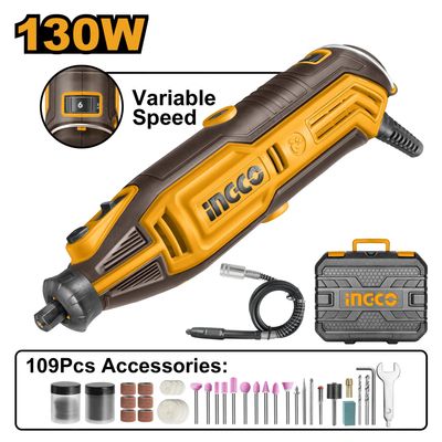 Ingco 130w Mini Die Grinder w/ 109pcs Accessories MG13328_img_0