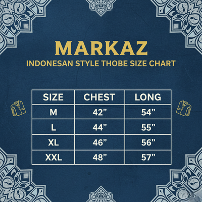 The Monochrome Collection: Premium Indonesian style Thobe - White_img_2