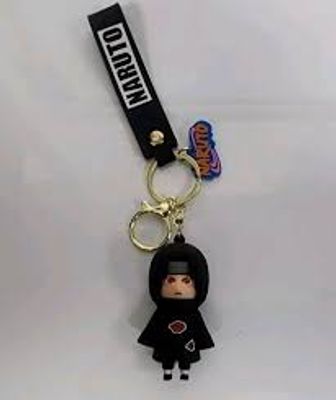 Anime Naruto Action Figure Silica Gel Pendent Key Ring_img_5