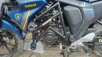 Premium Heavy Engin Gourde Bumper For FZ-S V2_img_0
