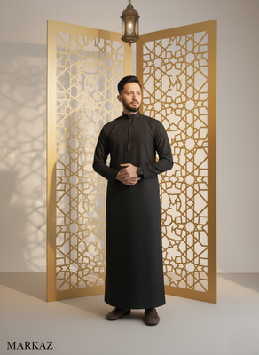 The Monochrome Collection: Premium Indonesian style Thobe_img_4