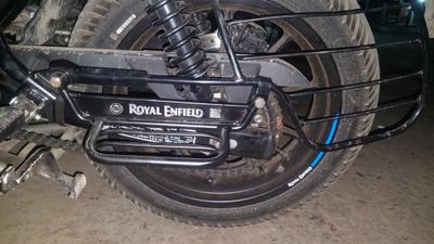 Premium Leadis Padani/Sharee Gourde For Royal Enfield Hunter 350_img_1