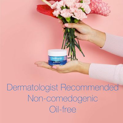 Neutrogena Hydro Boost Hyaluronic Acid Hydrating Water Gel Daily Face Moisturizer for Dry Skin, Oil-Free, Non-Comedogenic Face Lotion_img_3